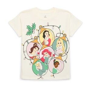 Disney | Disney Princess Holiday T-Shirt for Toddler Girls